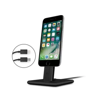 Twelve South Soporte con Cargador para iPad/iPad Mini, Negro