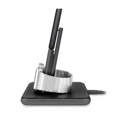 Cargador De Pared Dual Hirise Duet TwelveSouth 12-1634, Para Iphone / Apple Watch, Negro