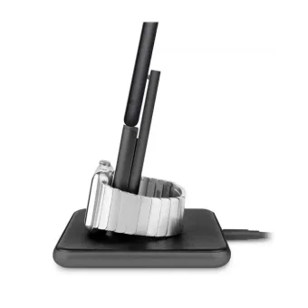 Cargador De Pared Dual Hirise Duet TwelveSouth 12-1634, Para Iphone / Apple Watch, Negro