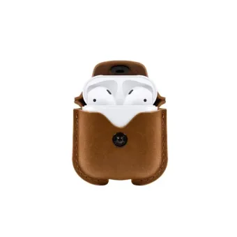 Twelve South Funda AirSnap para AirPods, Café