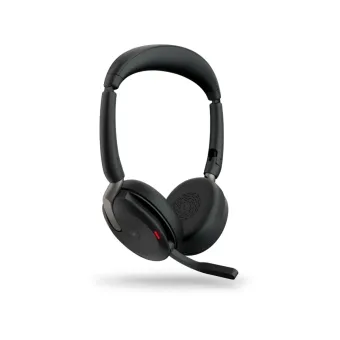 Diadema Jabra Evolve2 65 Flex - Alámbrico/Inalámbrico - Cancelación Activa de Ruido - Negro - Modelo 26699-999-999