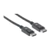 Cable DisplayPort Manhattan 2M Blindado 4K 60Hz Modelo 307116