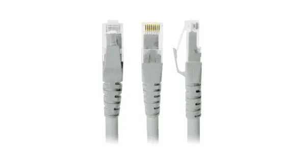 Cable de Red BROBOTIX Cat6 RJ-45 1M Gris | 308194