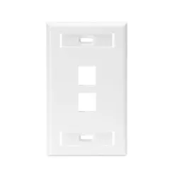 Placa de Pared LEVITON 2 Salidas Blanco Modelo 42080-2WS