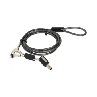 Candado de Seguridad Manhattan Nano para Laptop - 1.5m Acero - Modelo 440509