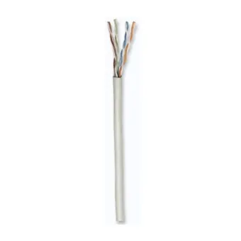Bobina de Cable de Red Intellinet Cat6 305m 23 AWG Gris Modelo 704663