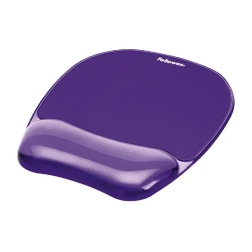 MousePad Fellowes con Reposamuñecas de Gel - Modelo 91441 - Morado - 200x233 mm MousePad Fellowes con Reposamuñecas de Gel - Modelo 91441 - Morado - 200x233 mm