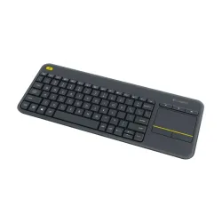 Teclado Inalámbrico Logitech K400 Plus con Touchpad Integrado Negro - Modelo 920-007123