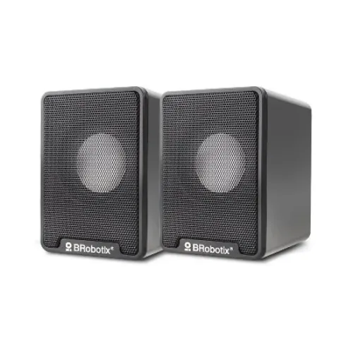 Altavoces Brobotix con Subwoofer - Conexión Alámbrica 3.5mm y USB - Modelo 963937 Altavoces Brobotix con Subwoofer - Conexión Alámbrica 3.5mm y USB - Modelo 963937