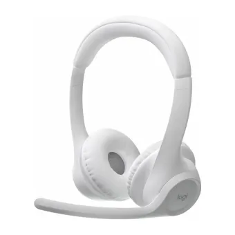 Diadema Logitech Zone 300 Inalámbrica Bluetooth con Cancelación de Ruido Blanco 981-001416