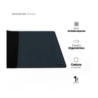 Mouse Pad Acteck Vibe Flow Max MT480 - 900x400mm - Grafito - AC-934466 Mouse Pad Acteck Vibe Flow Max MT480 - 900x400mm - Grafito - AC-934466