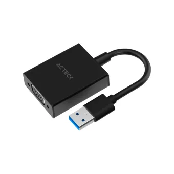 Adaptador de Video Acteck USB a VGA Shift Plus AV410 - Resolución Full HD 1080p - Modelo AC-937108