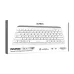 Teclado Acteck Inspire Trek TI737 Inalámbrico Bluetooth USB Español Blanco AC-940139