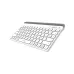 Teclado Acteck Inspire Trek TI737 Inalámbrico Bluetooth USB Español Blanco AC-940139