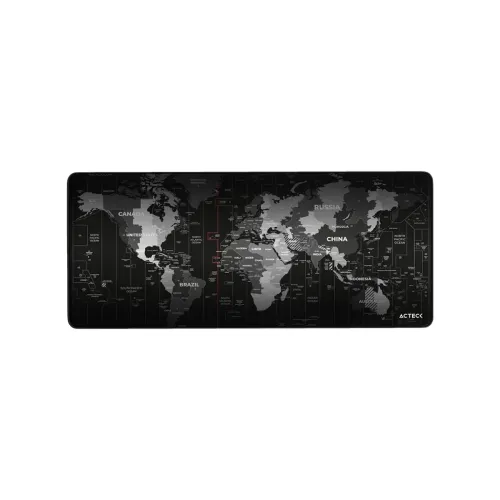 Mouse Pad Acteck Vibe Flow World XL Negro - AC-941037 - Base Antiderrapante Mouse Pad Acteck Vibe Flow World XL Negro - AC-941037 - Base Antiderrapante