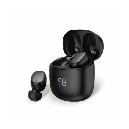 Auriculares Inalámbricos ArgomTech Skeipods E66 Bluetooth 5.3 con Cancelación de Ruido - Negro