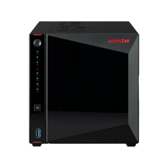 NAS Asustor Nimbustor 4 Gen 2 - 4 Bahías Intel Celeron N5105 4GB RAM Modelo AS5404T
