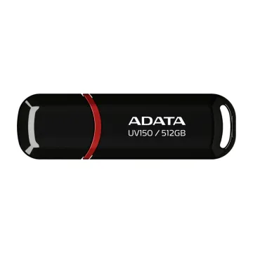 Memoria USB ADATA UV150 512GB USB 3.2 Gen 1 Negro Modelo AUV150-512G-RBK