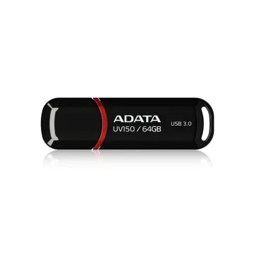 Memoria USB ADATA DashDrive UV150 64GB USB 3.0 Negro - AUV150-64G-RBK