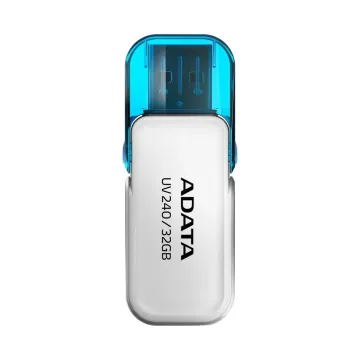 Memoria USB ADATA UV240 32GB USB 2.0 Blanco - AUV240-32G-RWH