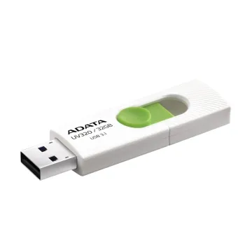 Memoria USB ADATA UV320 32GB USB 3.2 Gen 1 Blanco/Verde Modelo AUV320-32G-RWHGN