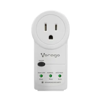 Protector de Voltaje Vorago AVR-300 Blanco - 1800W Portátil con RJ45/RJ11