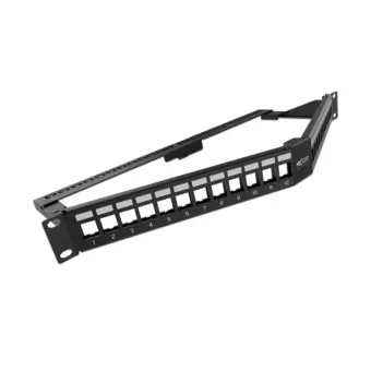 Panel de Parcheo Nexxt 24 Puertos Cat6A Modular 1U Modelo AW192NXT12 Panel de Parcheo Nexxt 24 Puertos Cat6A Modular 1U Modelo AW192NXT12