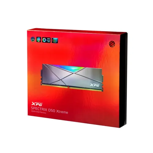Memoria RAM ADATA XPG SPECTRIX D50 DDR4 16GB (2x8GB) 4800MHz RGB Memoria RAM ADATA XPG SPECTRIX D50 DDR4 16GB (2x8GB) 4800MHz RGB