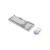 Kit Gamer Balam Rush Squad Conquest KG515 - Teclado y Mouse RGB Blanco - BR-940450