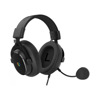 Diadema Gamer Balam Rush Aviator Expert HA777 - Negro RGB con Micrófono