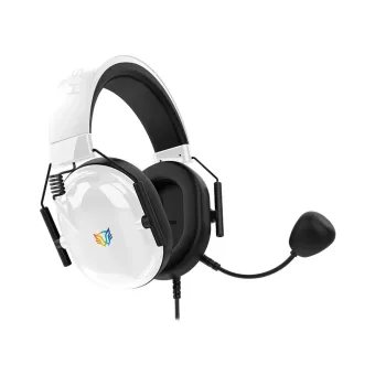 Diadema Gamer Balam Rush Aviator Level HA757 con Micrófono RGB Blanco