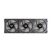 Ventilador Balam Rush Eolox Link-R EXL95R 120mm 4 Pines RGB Negro - Paquete de 3 Piezas