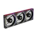 Ventilador Balam Rush Eolox Link-R EXL95R 120mm 4 Pines RGB Negro - Paquete de 3 Piezas