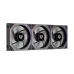 Ventilador Balam Rush Eolox Link-R EXL95R 120mm 4 Pines RGB Negro - Paquete de 3 Piezas