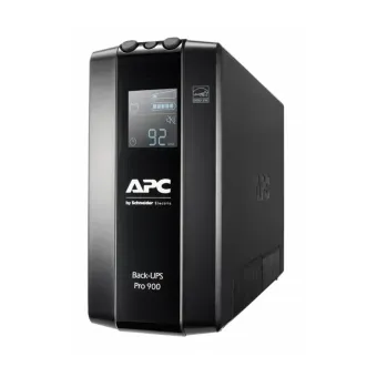 UPS APC 900VA/540W 6 Contactos Línea Interactiva LCD AVR Modelo BR900MI