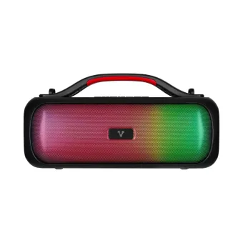 Bocina Portátil Vorago BSP-440 Bluetooth 5.0 con Luz RGB y USB