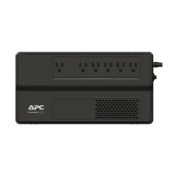 UPS APC BV650 650VA/375W Línea Interactiva con 6 Contactos - Protección Energética