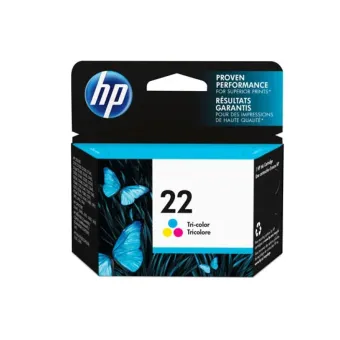 Cartucho de Tinta HP 22 Tricolor Original - Modelo C9352AL