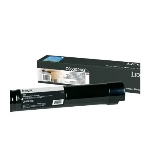 Tóner Lexmark Negro Alto Rendimiento Modelo C950X2KG Tóner Lexmark Negro Alto Rendimiento Modelo C950X2KG