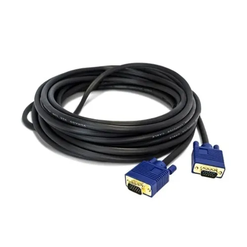 Cable VGA Vorago 10 metros Conectores D-Sub Macho Chapados en Oro Modelo CAB-205 Cable VGA Vorago 10 metros Conectores D-Sub Macho Chapados en Oro Modelo CAB-205