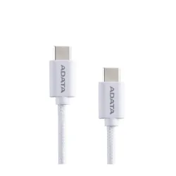 Cable USB-C ADATA 2m Blanco Carga Rápida 100W Modelo CACC-200PN-WH