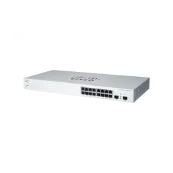 Switch Cisco 18 Puertos 16 RJ-45 + 2 SFP Modelo CBS220-16P-2G-NA