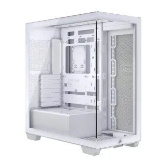 Gabinete Gamer Corsair 3500X Blanco - Semitorre ATX con Panel Lateral de Vidrio - Modelo CC-9011277-WW