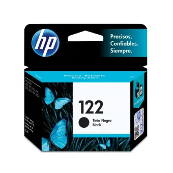 Cartucho de Tinta HP 122 Negra Original - Alta Calidad para Impresoras DeskJet - Modelo CH561HL