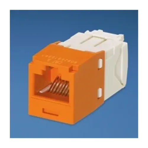Conector RJ-45 Panduit Cat6 Naranja Modelo CJ688TGOR Conector RJ-45 Panduit Cat6 Naranja Modelo CJ688TGOR