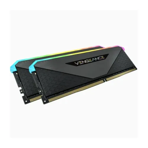 Memoria RAM Corsair VENGEANCE RGB RT 16GB DDR4 3600MHz Kit 2x8GB Negro CMN16GX4M2Z3600C18 Memoria RAM Corsair VENGEANCE RGB RT 16GB DDR4 3600MHz Kit 2x8GB Negro CMN16GX4M2Z3600C18