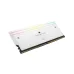 Memoria RAM Corsair Dominator Titanium RGB DDR5 32GB 6000MHz Blanco