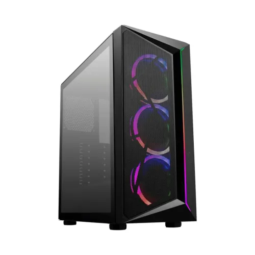 Gabinete Gamer Cooler Master CMP 510 Media Torre Negro con 3 Ventiladores y Panel Lateral CP… Gabinete Gamer Cooler Master CMP 510 Media Torre Negro con 3 Ventiladores y Panel Lateral CP…