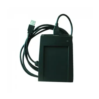 Lector de Tarjetas ZKTeco CR60W USB - Negro - 13.56 MHz