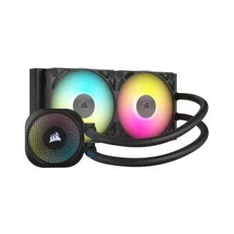 Enfriamiento Líquido Corsair iCUE LINK TITAN 240 RX - 2 Ventiladores 2100 RPM - CW-9061016-WW